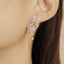 GENUINE YELLOW DIAMOND & DIAMOND EARRINGS (#:EZ019-Y)