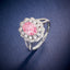 LAB-GROWN PINK DIAMOND & DIAMOND RING(#:LGJZ002-F)