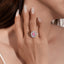 LAB-GROWN PINK DIAMOND & DIAMOND RING(#:LGJZ003-F)