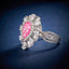 LAB-GROWN PINK DIAMOND & DIAMOND RING(#:LGJZ006-F)