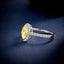 LAB-GROWN YELLOW DIAMOND & DIAMOND RING(#:LGJZ008-Y)