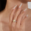 LAB-GROWN YELLOW DIAMOND & DIAMOND RING(#:LGJZ008-Y)