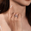 LAB-GROWN PINK DIAMOND & DIAMOND RING(#:LGJZ010-F)