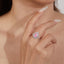 LAB-GROWN PINK DIAMOND & DIAMOND RING(#:LGJZ011-F)
