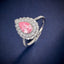 LAB-GROWN PINK DIAMOND & DIAMOND RING(#:LGJZ011-F)