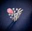LAB-GROWN PINK DIAMOND & DIAMOND RING(#:LGJZ012-F)