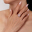 LAB-GROWN PINK DIAMOND & DIAMOND RING(#:LGJZ013-F)