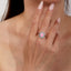 LAB-GROWN PINK DIAMOND & DIAMOND RING(#:LGJZ013-F)
