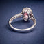 LAB-GROWN PINK DIAMOND & DIAMOND RING(#:LGJZ014-F)