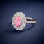 LAB-GROWN PINK DIAMOND & DIAMOND RING(#:LGJZ016-F)