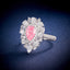 LAB-GROWN PINK DIAMOND & DIAMOND RING(#:LGJZ019-F)