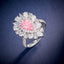 LAB-GROWN PINK DIAMOND & DIAMOND RING(#:LGJZ019-F)