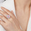 LAB-GROWN PINK DIAMOND & DIAMOND RING(#:LGJZ023-F)