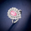 LAB-GROWN PINK DIAMOND & DIAMOND RING(#:LGJZ023-F)