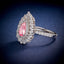 LAB-GROWN PINK DIAMOND & DIAMOND RING(#:LGJZ023-F)