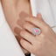 LAB-GROWN PINK DIAMOND & DIAMOND RING(#:LGJZ023-F)