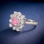 LAB-GROWN PINK DIAMOND & DIAMOND RING(#:LGJZ025-F)