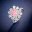 LAB-GROWN PINK DIAMOND & DIAMOND RING(#:LGJZ025-F)