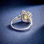 LAB-GROWN YELLOW DIAMOND & DIAMOND RING(#:LGJZ040-Y)