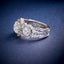 LAB-GROWN F-G VVS DIAMOND RING (#:LGJZ220-F)