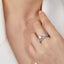 LAB-GROWN F-G VVS DIAMOND RING (#:LGJZ220-F)