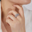 LAB-GROWN F-G VVS DIAMOND RING (#:LGJZ220-F)