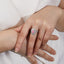 LAB-GROWN PINK DIAMOND & DIAMOND RING(#:LGJZ226-F)