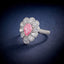 LAB-GROWN PINK DIAMOND & DIAMOND RING(#:LGJZ226-F)