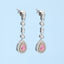 GENUINE PINK DIAMOND & DIAMOND EARRINGS (#:MQED01)