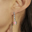 GENUINE PINK DIAMOND & DIAMOND EARRINGS (#:MQED01)