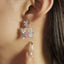 GENUINE PINK DIAMOND & DIAMOND EARRINGS (#:MQED04)