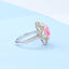 GENUINE PINK DIAMOND & DIAMOND RING (#:MQJZ02)