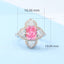 GENUINE PINK DIAMOND & DIAMOND RING (#:MQJZ02)