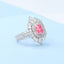 GENUINE PINK DIAMOND & DIAMOND RING(#:MQJZ03)