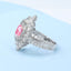 GENUINE PINK DIAMOND & DIAMOND RING(#:MQJZ03)