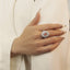 GENUINE PINK DIAMOND & DIAMOND RING(#:MQJZ03)