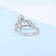 GENUINE 0.68 CTW PINK DIAMOND & DIAMOND RING (#:MQJZ07)