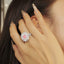 GENUINE PINK DIAMOND & DIAMOND RING/PENDANT(#:MQJZ08)