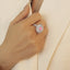 GENUINE PINK DIAMOND & DIAMOND RING/PENDANT(#:MQJZ08)