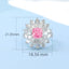 GENUINE PINK DIAMOND & DIAMOND RING/PENDANT(#:MQJZ08)