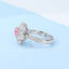 GENUINE PINK DIAMOND & DIAMOND RING(#:MQJZ09)