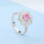 GENUINE PINK DIAMOND & DIAMOND RING(#:MQJZ09)