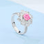 GENUINE PINK DIAMOND & DIAMOND RING(#:MQJZ09)
