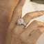 GENUINE PINK DIAMOND & DIAMOND RING(#:MQJZ09)