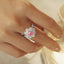 GENUINE PINK DIAMOND & DIAMOND RING(#:MQJZ09)