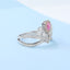 GENUINE 0.75 CTW PINK DIAMOND & DIAMOND RING(#:MQJZ11)