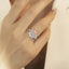 GENUINE 0.75 CTW PINK DIAMOND & DIAMOND RING(#:MQJZ11)