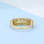 GENUINE 1.76 CTW YELLOW DIAMOND & DIAMOND RING (#:MQJZ20)