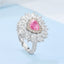 GENUINE PINK DIAMOND & DIAMOND RING(#:MQJZ25)