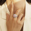 GENUINE PINK DIAMOND & DIAMOND RING(#:MQJZ25)